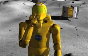 NASA: rob humanoide pode pousar na Lua em 1000 dias