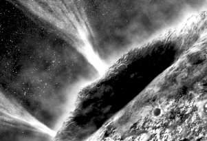 Encontrados sinais de gua lquida em cometas