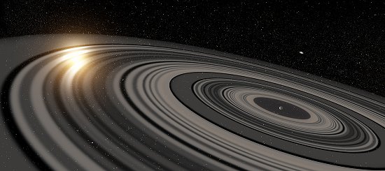 Planeta Senhor dos Anis: 200 vezes maiores que anis de Saturno