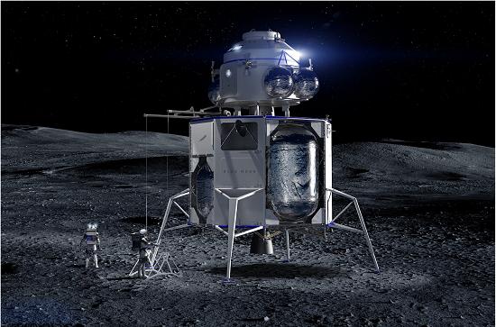 Novo mdulo lunar projetado para levar carga para a Lua