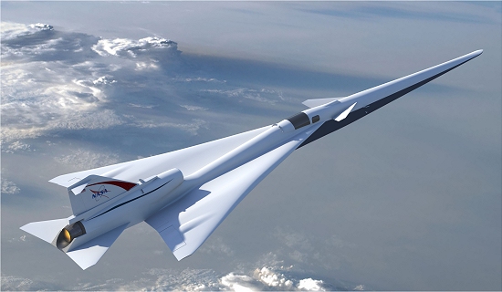 NASA apresenta modelo de avio supersnico silencioso