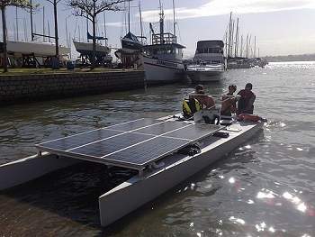 Brasileiros participaro de torneio mundial de barcos solares