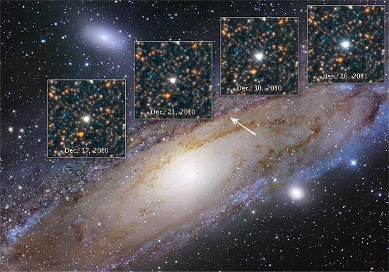 Hubble fotografa estrela que mudou o Universo