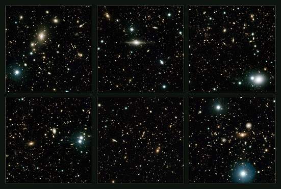 Astrnomos ganham uma nova VISTA das profundezas do cosmos