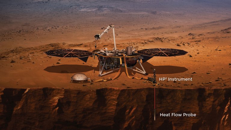 NASA abandona instrumento que deveria perfurar Marte