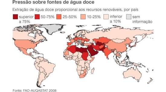 Dia Mundial da gua: gua potvel  raridade em muitas partes do mundo