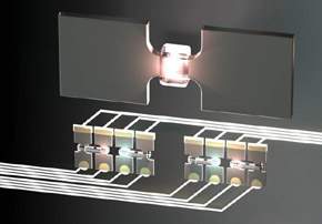 Nanofios estressados aceleram eltrons nos processadores