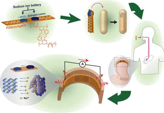 Bateria comestvel alimenta implantes e sensores mdicos