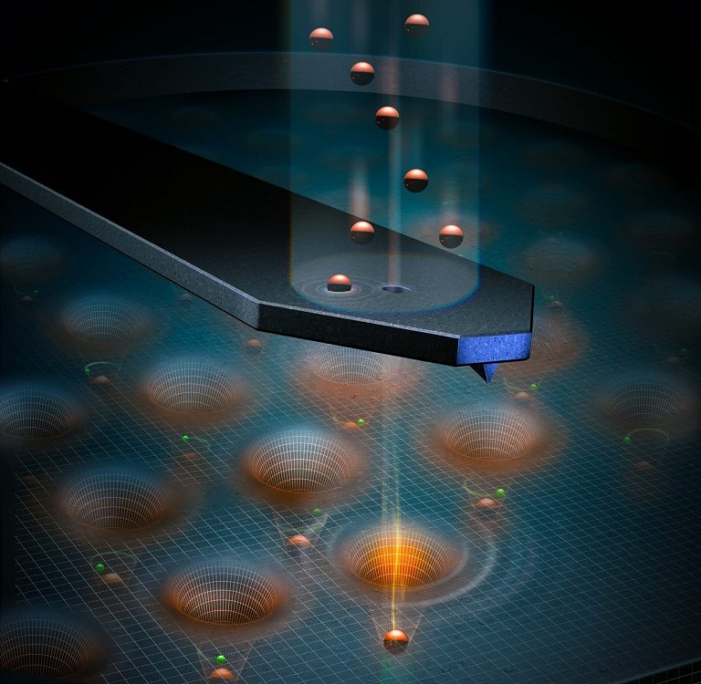 Chip de computador quântico de silício é construído átomo por átomo