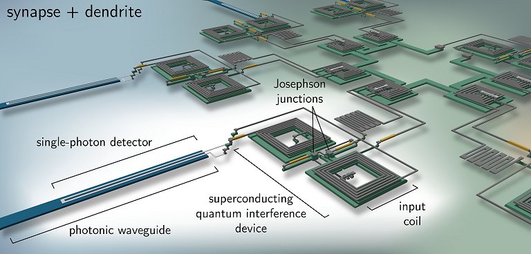 Sinapse supercondutora  primeiro passo para crebros eletrnicos de luz
