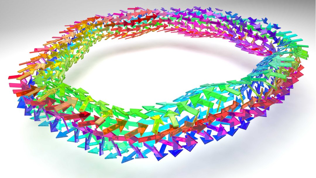 Observação de hópfions em cristais pode levar tecnologia de 2D para 3D
