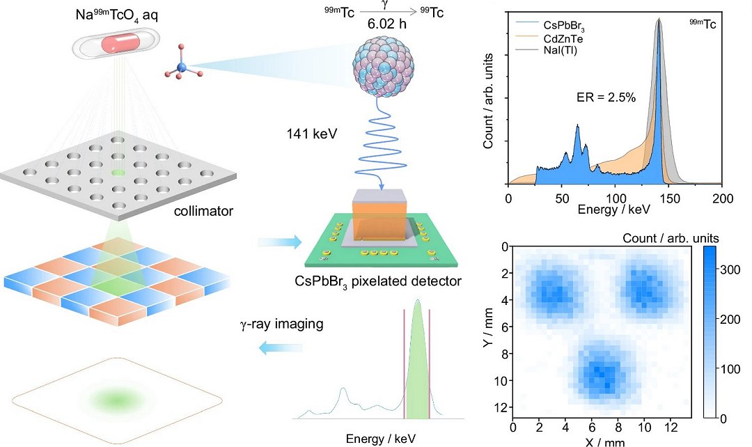 Câmera de perovskita vê o interior do corpo humano com precisão inédita