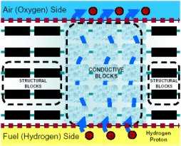 Nova membrana de hidrocarbonos barateia clulas a combustvel a hidrognio