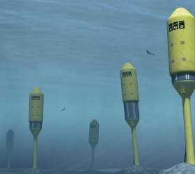 Energia a partir das ondas do mar será gerada por bóias submarinas