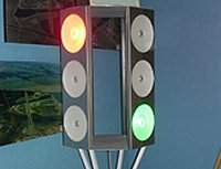 Semforos de LED tm proteo contra apages