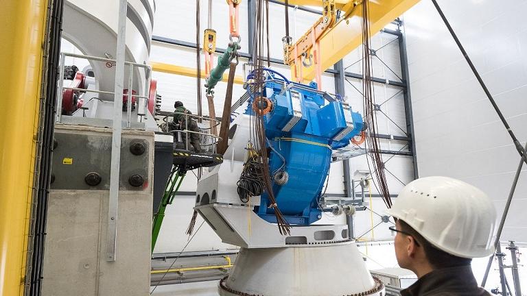 Primeira turbina eólica supercondutora pronta para ser instalada