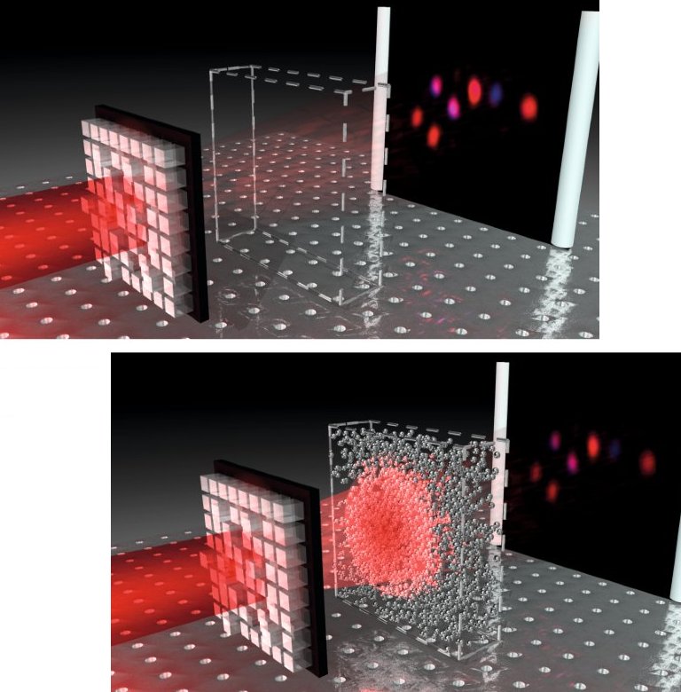 Criadas ondas de luz que penetram em materiais opacos