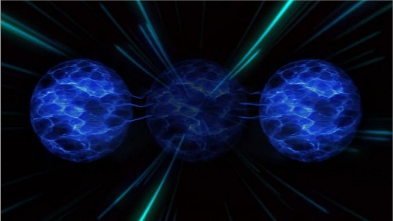 Fóton, partícula elementar da luz, pode se dividir em duas