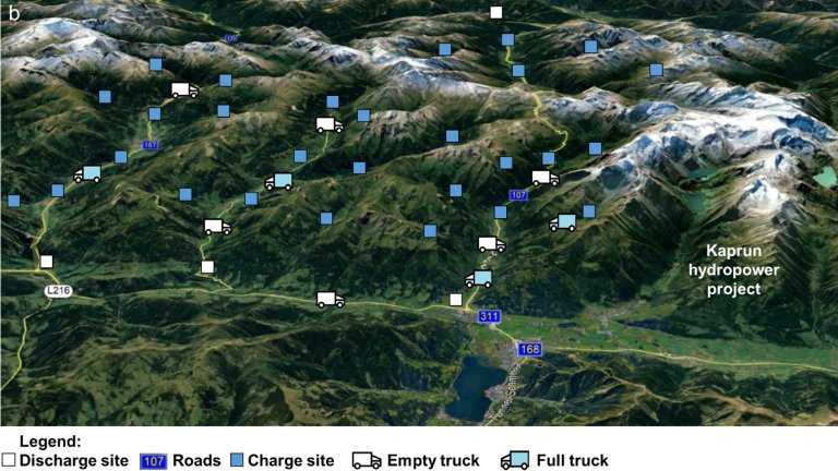 Hidrelétrica de Caminhão Elétrico, uma alternativa para regiões montanhosas