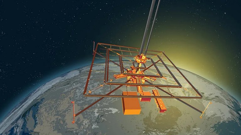 Comea teste de energia solar espacial