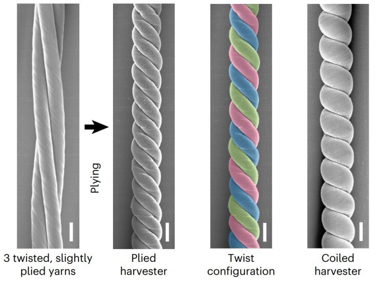 Fibra de nanotubos de carbono que gera energia atinge novo patamar