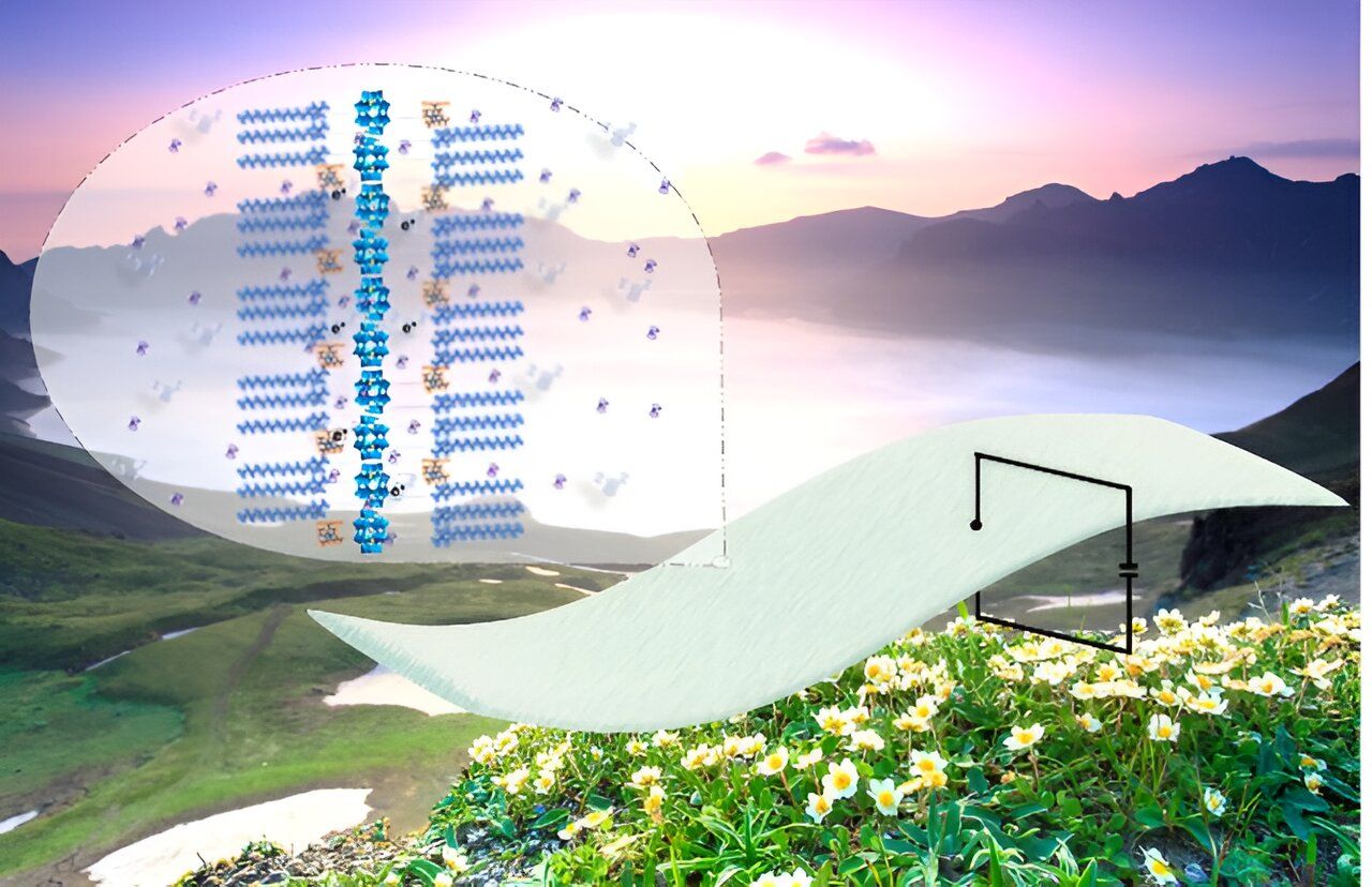 Gerador produz eletricidade continuamente da umidade atmosfrica natural