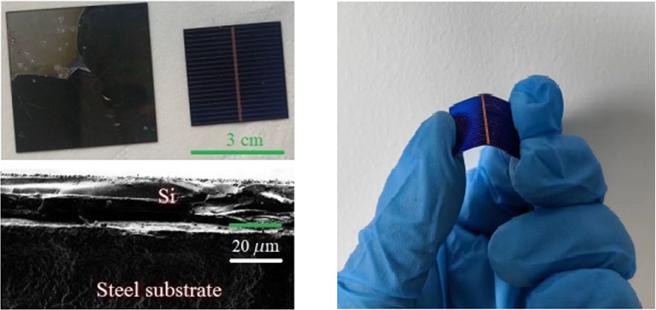 Clulas solares de silcio ficam oito vezes mais finas mantendo eficincia