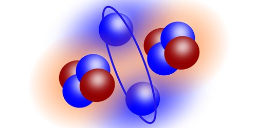 Físicos descobrem uma espécie de molécula dentro do núcleo de um átomo