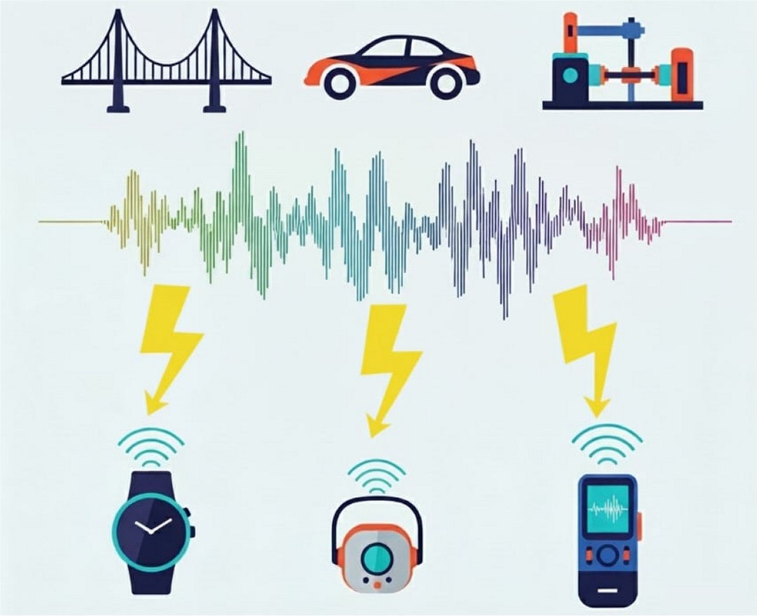 Gerador adapta-se às vibrações para gerar energia