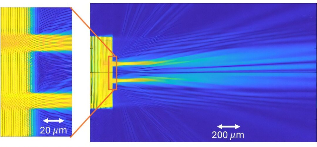 Experimento da dupla fenda com som mostra diferenas em relao  luz