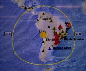 Rede Sismolgica Brasileira monitora atividade ssmica no Brasil