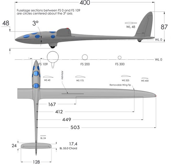 Planador quase espacial leva cincia climtica s alturas