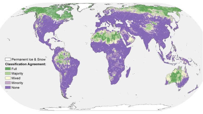 Metade da Terra permanece livre da influência humana