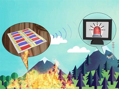 Sensor sem bateria alerta contra incndios florestais