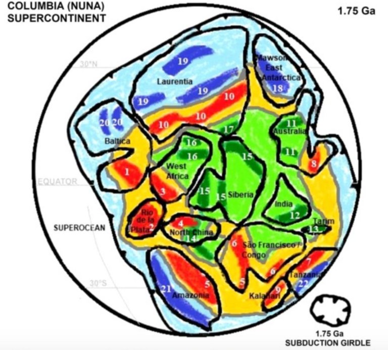Gelogo brasileiro prope nova configurao para supercontinente Colmbia