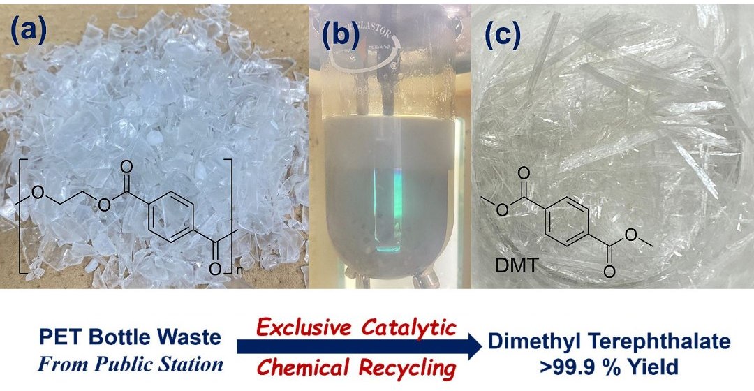 Finalmente: Criada técnica de reciclagem química do PET