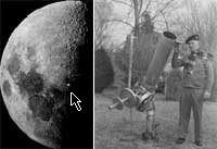 Meteoro na Lua  decifrado mistrio de 50 anos
