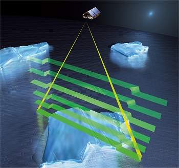 Satélite CryoSat irá monitorar camada de gelo dos pólos