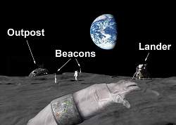 Cientista quer construir GPS para a Lua