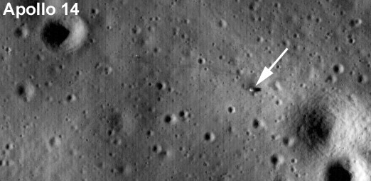 NASA mostra fotos de locais de pouso da Apolo na Lua