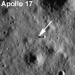 NASA mostra fotos de locais de pouso da Apollo na Lua