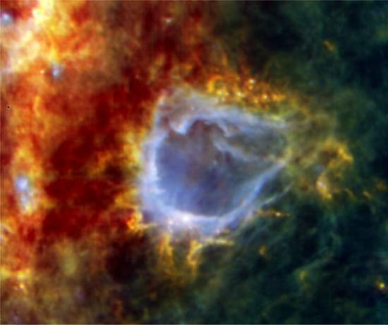 Telescópio Herschel encontra estrela impossível e nova fase da água
