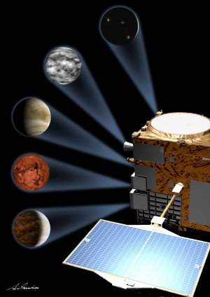 Sonda japonesa Akatsuki não consegue entrar em órbita de Vênus