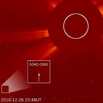 Observatrio solar j descobriu 2 mil cometas