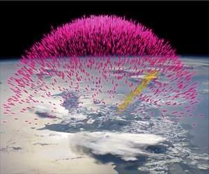 Telescópio flagra tempestades ejetando antimatéria para o espaço