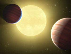 Encontrados dois planetas na mesma órbita