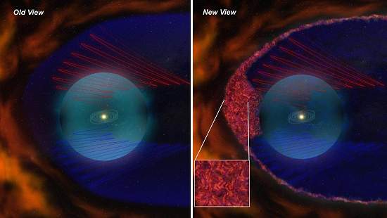 Sondas Voyager encontram bolhas magnéticas na fronteira do Sistema Solar