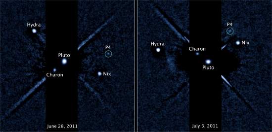 Telescpio Hubble descobre quarta lua de Pluto