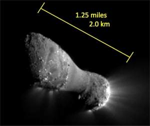 Cometa tem gua similar aos oceanos da Terra