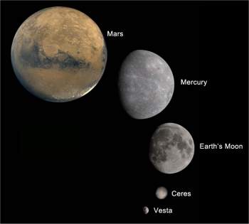 Asteroide Vesta  um proto-planeta que no se desenvolveu